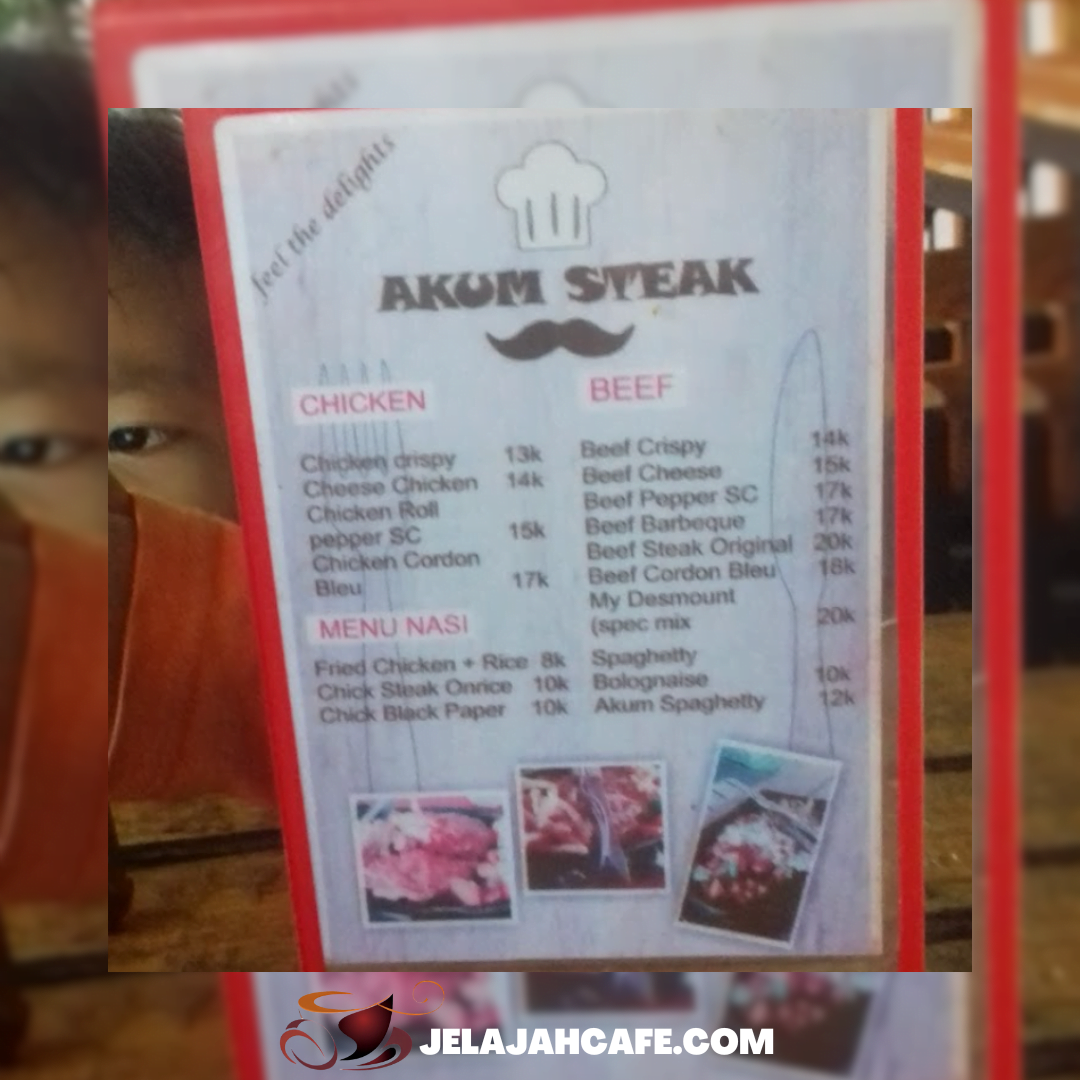 AKUM STEAK Menu